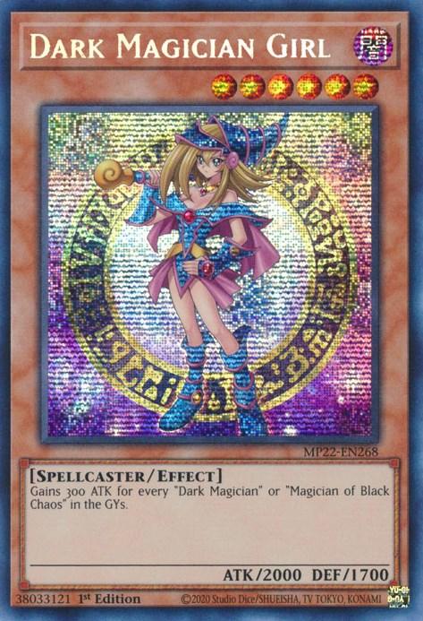 Dark Magician Girl [MP22-EN268] Prismatic Secret Rare (ONLINE ORDER ONLY)
