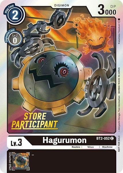Hagurumon [BT2-052] (Store Participant) [Release Special Booster Promos] (ONLINE ORDER ONLY)