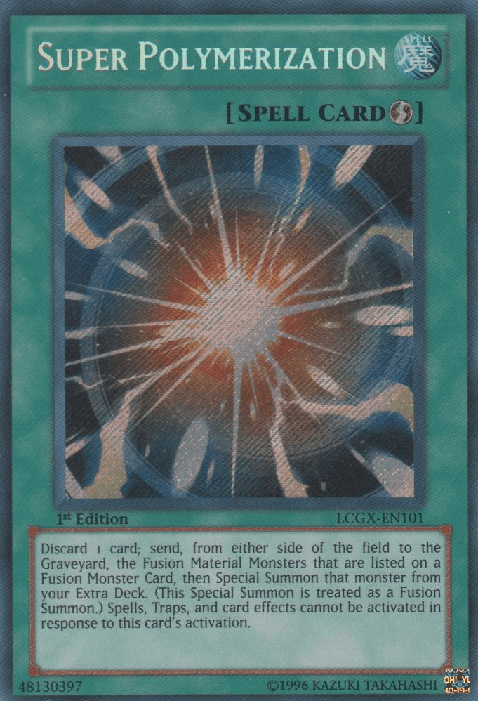 Super Polymerization [LCGX-EN101] Secret Rare (ONLINE ORDER ONLY)