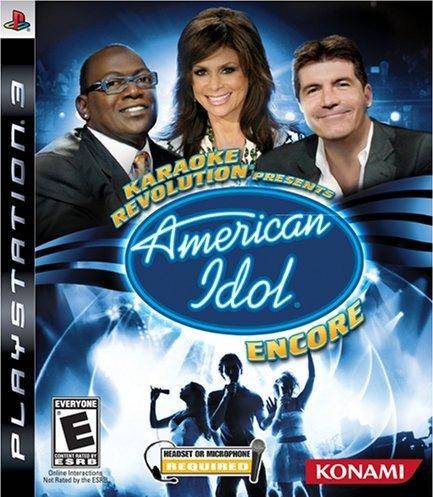 Karaoke Revolution Presents: American Idol Encore (Playstation 3) (Online Only)