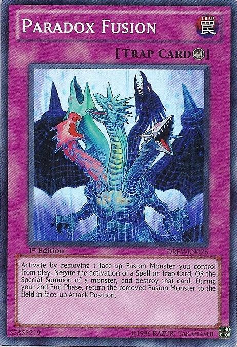 Paradox Fusion [DREV-EN076] Super Rare (ONLINE ORDER ONLY)