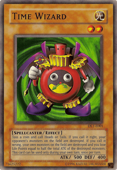 Time Wizard [DL1-E001] Super Rare (ONLINE ORDER ONLY)