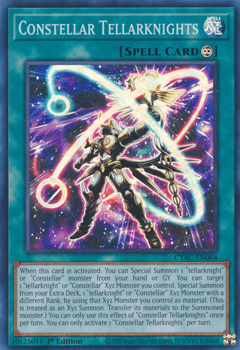 Constellar Tellarknights [CYAC-EN064] Super Rare (ONLINE ORDER ONLY)