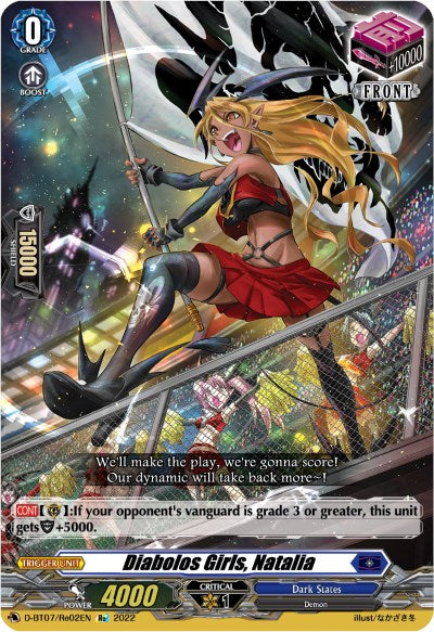 Diabolos Girls, Natalia (D-BT07/Re02EN) [Raging Flames Against Emerald Storm]