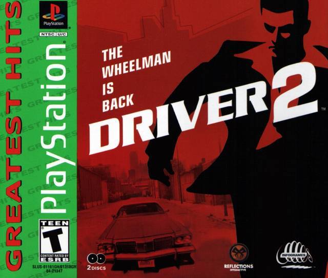 Driver 2 (Greatest Hits) (Playstation) (ONLINE ORDER ONLY)
