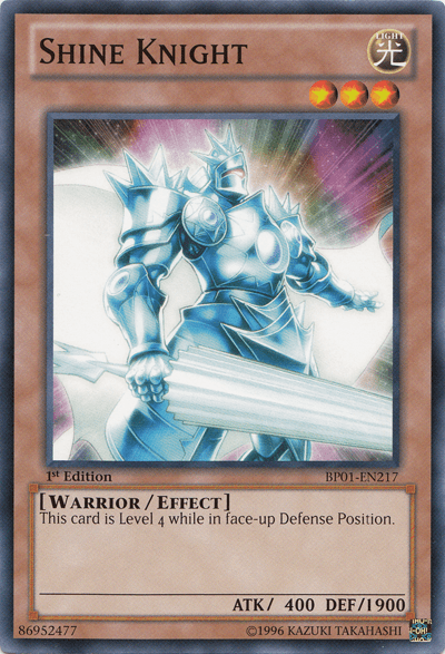 Shine Knight [BP01-EN217] Common (ONLINE ORDER ONLY)