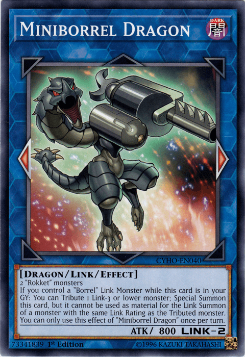 Miniborrel Dragon [CYHO-EN040] Common (ONLINE ORDER ONLY)