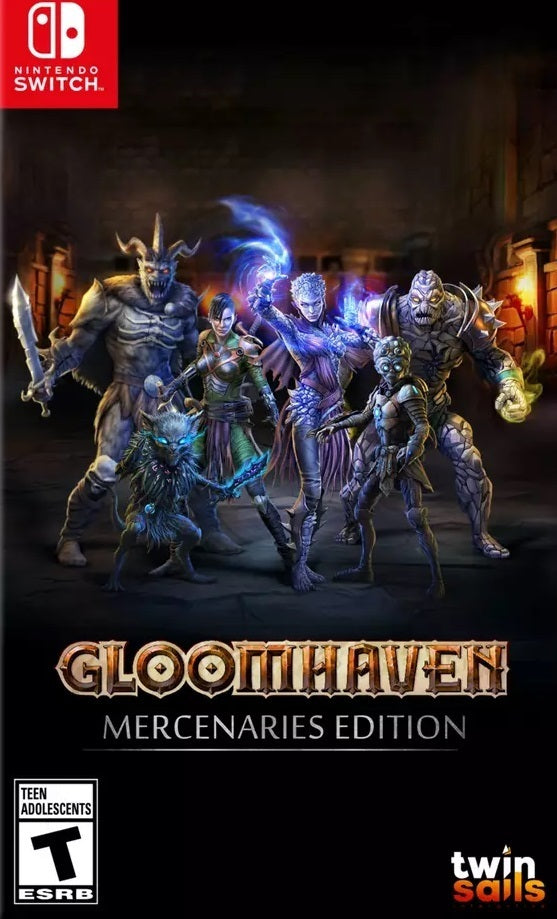 Gloomhaven Mercenaries Edition (Nintendo Switch) (ONLINE ORDER ONLY)