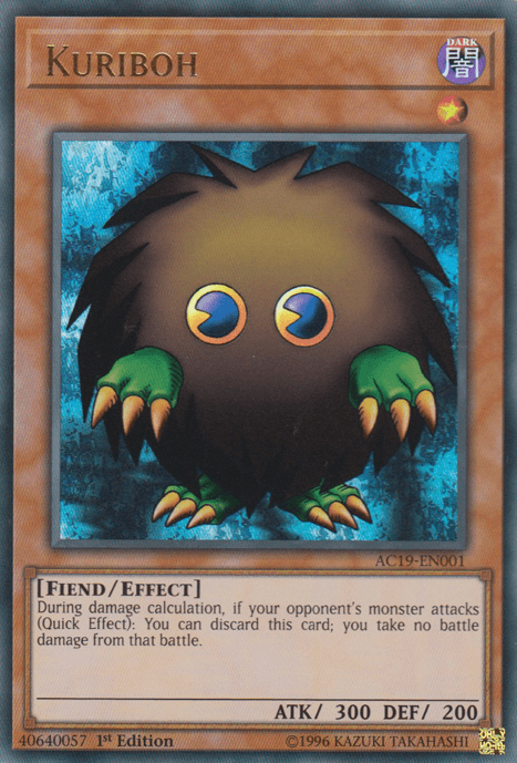 Kuriboh [AC19-EN001] Ultra Rare (ONLINE ORDER ONLY)