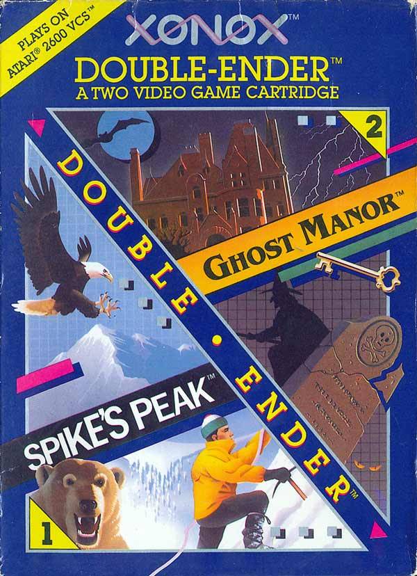 Double Ender: Ghost Manor/Spike's Peak (Atari 2600) (Online Only)
