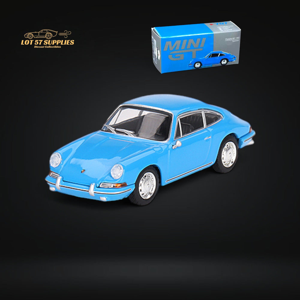 Mini-GT Porsche 901 1963 "Quickblau" #707 1:64 MGT00707 (ONLINE ORDER ONLY)
