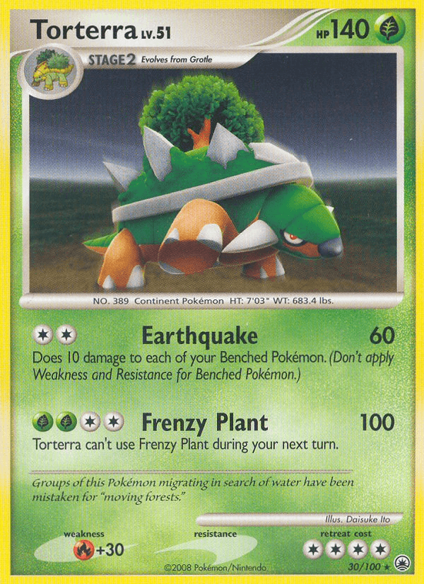 Torterra (30/100) [Diamond & Pearl: Majestic Dawn] (Online Only)