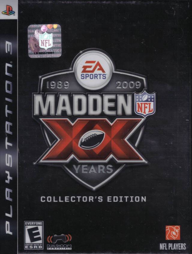 Madden NFL 09: 20th Anniversary Edition (Playstation 3) (Online Order Only)