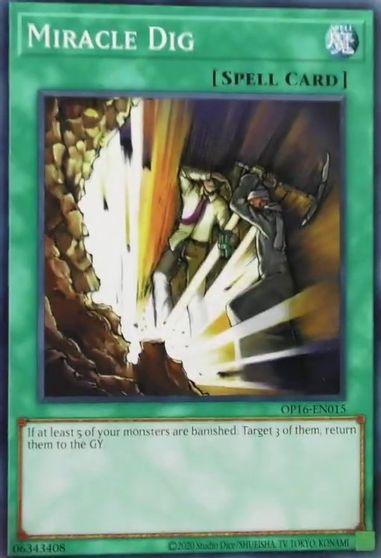 Miracle Dig [OP16-EN015] Common (ONLINE ORDER ONLY)