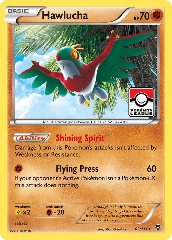 Hawlucha (63/111) [XY: Furious Fists] (Online Only)