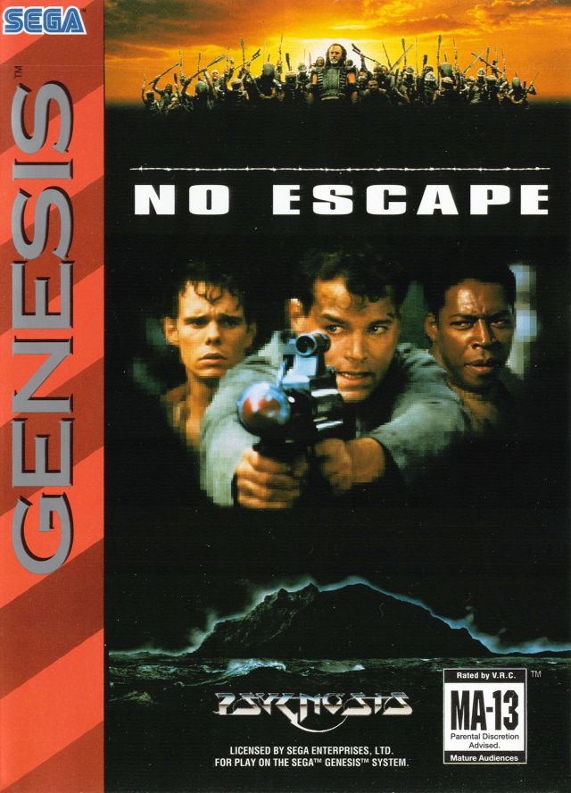 No Escape (Sega Genesis) (ONLINE ORDER ONLY)