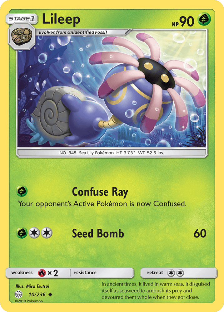 Lileep (10/236) [Sun & Moon: Cosmic Eclipse] (Online Only)