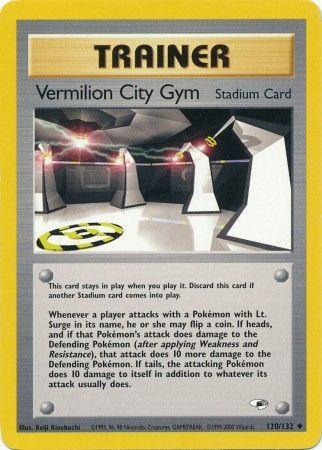 Vermilion City Gym (120/132) [Gym Heroes Unlimited] (Online Only)