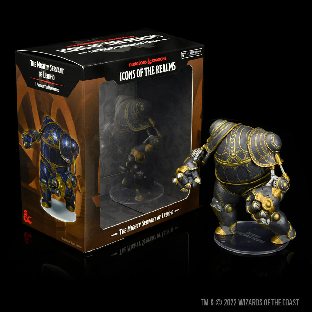 D&D: Icons of the Realms - The Mighty Servant of Leuk-o Boxed Figure (ONLINE ORDER ONLY)