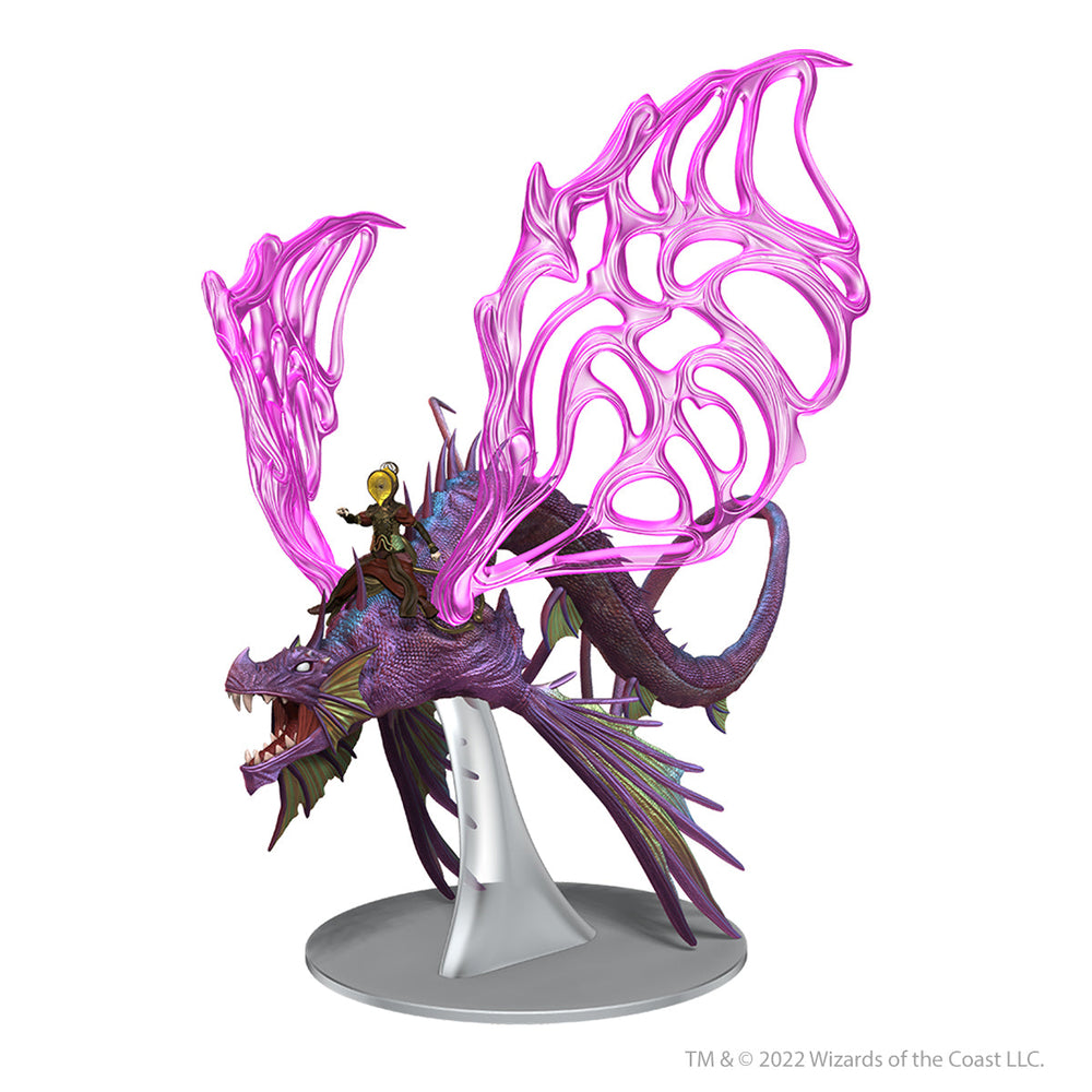 D&D: Icons of the Realms -  Spelljammer Adventures in Space - Adult Solar Dragon & Prince Xeleth (ONLINE ORDER ONLY)