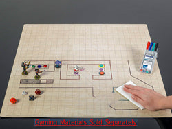 Reversible Battlemat™ 1½" Squares & 1½" Hexes (23 ½" x 26" Playing Surface) (Online Only)