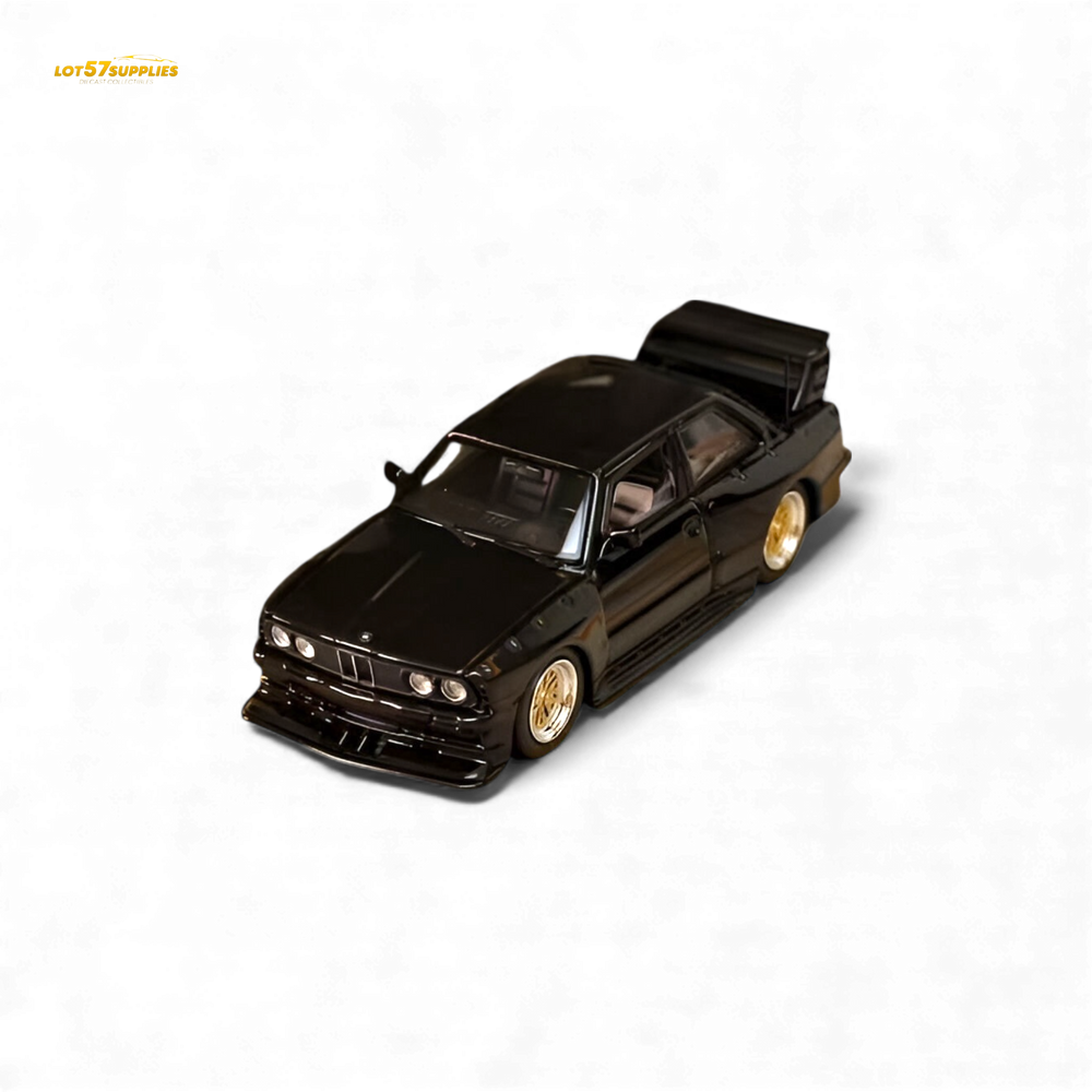 (Pre-Order) SW BMW E30 M3 LTO Modified - Black 1:64 (ONLINE ORDER ONLY)