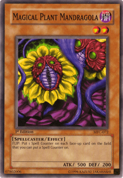 Magical Plant Mandragola [MFC-072] Common (ONLINE ORDER ONLY)