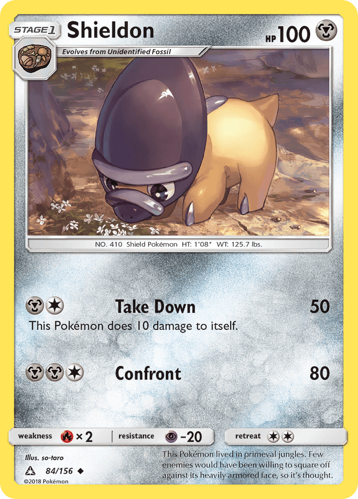 Shieldon (84/156) [Sun & Moon: Ultra Prism] (Online Only)