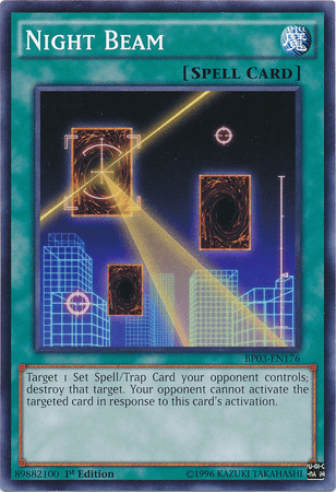 Night Beam [BP03-EN176] Common (ONLINE ORDER ONLY)