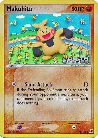 Makuhita (75/113) (Stamped) [EX: Delta Species] (Online Only)