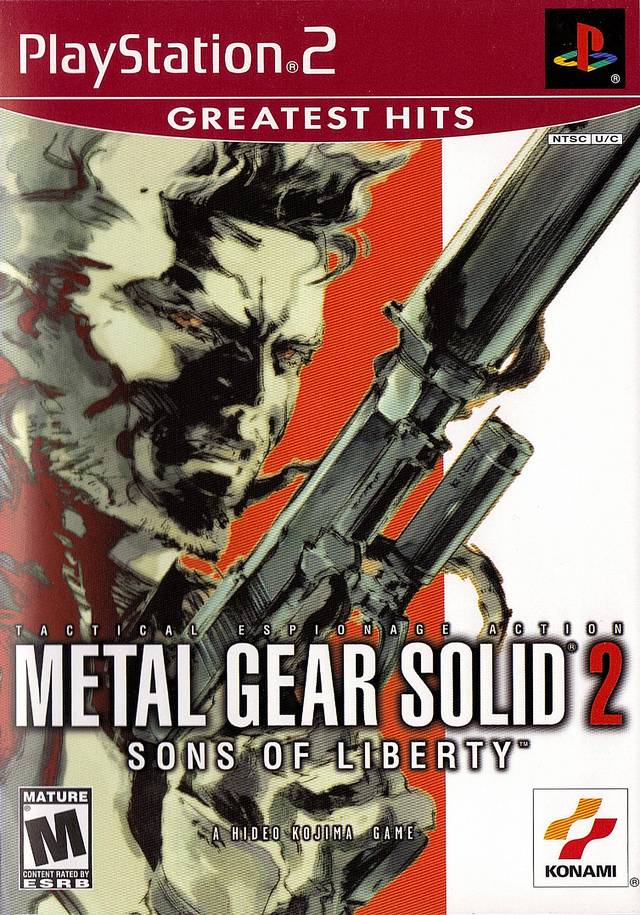 Metal Gear Solid 2 Sons of Liberty (Greatest Hits) (Playstation 2) (Online Only)