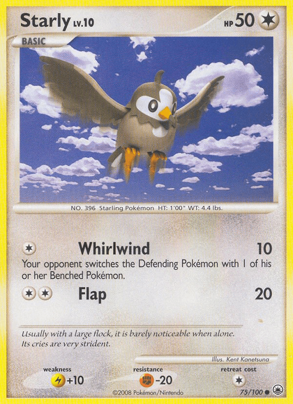 Starly (75/100) [Diamond & Pearl: Majestic Dawn] (Online Only)
