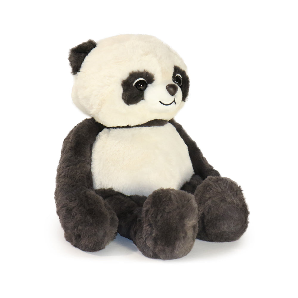 10-Inch Black and White Peaky Panda with Paw over Eyes (ONLINE ORDER ONLY)