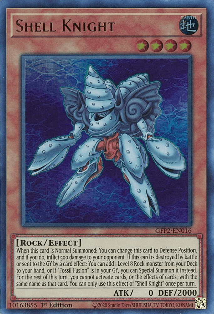 Shell Knight [GFP2-EN016] Ultra Rare (ONLINE ORDER ONLY)