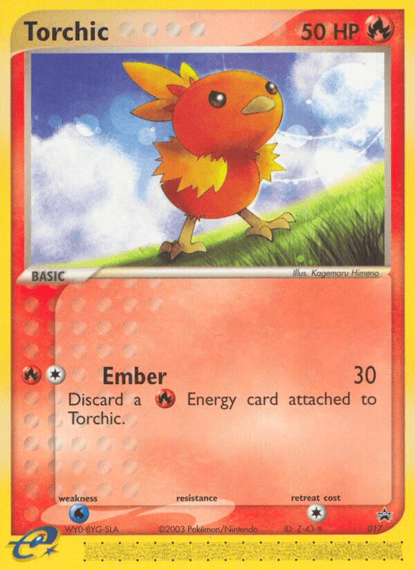 Torchic (017) [Nintendo: Black Star Promos] (Online Only)