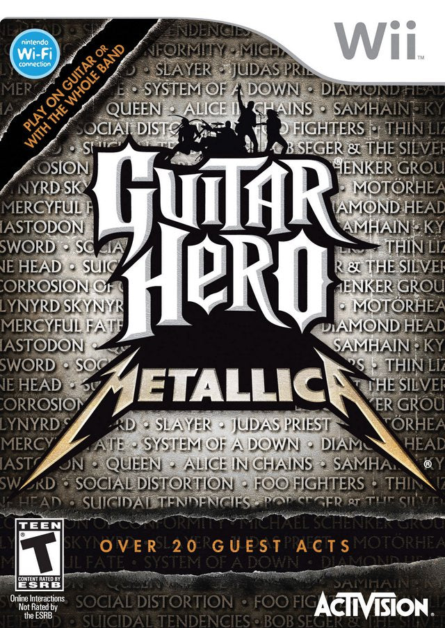Guitar Hero: Metallica VS Aerosmith Smash Hit Guitar Bundle (Nintendo Wii) (Online Only)