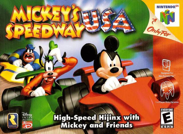 Mickey's Speedway USA (Nintendo 64) (Online Only)