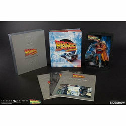 Back to the Future: The Ultimate Visual History Collector's Edition Hardcover book with Sculpted Movie Poster [2017] (ONLINE ORDER ONLY)