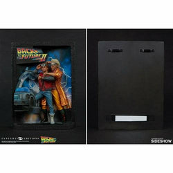Back to the Future: The Ultimate Visual History Collector's Edition Hardcover book with Sculpted Movie Poster [2017] (ONLINE ORDER ONLY)