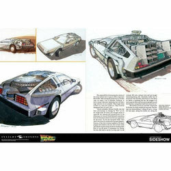 Back to the Future: The Ultimate Visual History Collector's Edition Hardcover book with Sculpted Movie Poster [2017] (ONLINE ORDER ONLY)