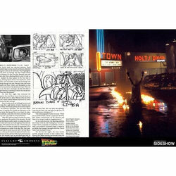 Back to the Future: The Ultimate Visual History Collector's Edition Hardcover book with Sculpted Movie Poster [2017] (ONLINE ORDER ONLY)