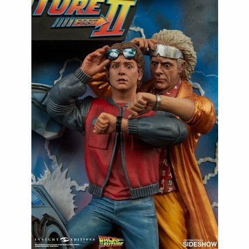 Back to the Future: The Ultimate Visual History Collector's Edition Hardcover book with Sculpted Movie Poster [2017] (ONLINE ORDER ONLY)
