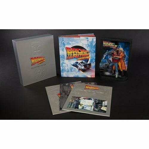 Back to the Future: The Ultimate Visual History Collector's Edition Hardcover book with Sculpted Movie Poster [2017] (ONLINE ORDER ONLY)