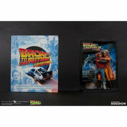 Back to the Future: The Ultimate Visual History Collector's Edition Hardcover book with Sculpted Movie Poster [2017] (ONLINE ORDER ONLY)