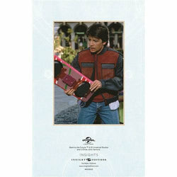 Back to the Future Part II ruled journal with pocket [2016]