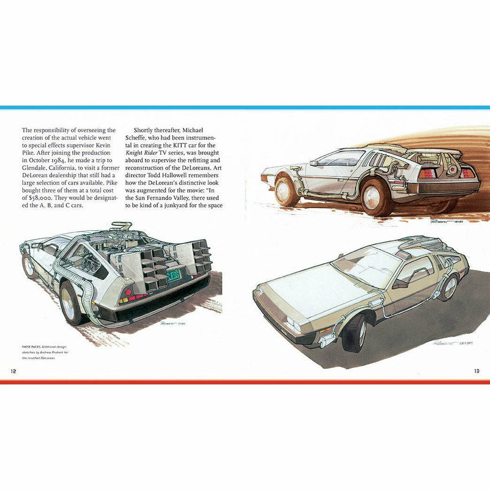IncrediBuilds: Back to the Future: DeLorean Book and 3D Wood Model [2020]