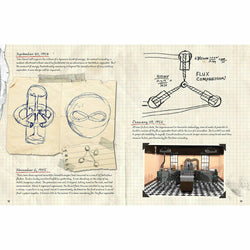 Back to the Future: DeLorean Time Machine: Doc Brown's Owner's Workshop Manual hardcover book by Bob Gale and Joe Walser (ONLINE ORDER ONLY)