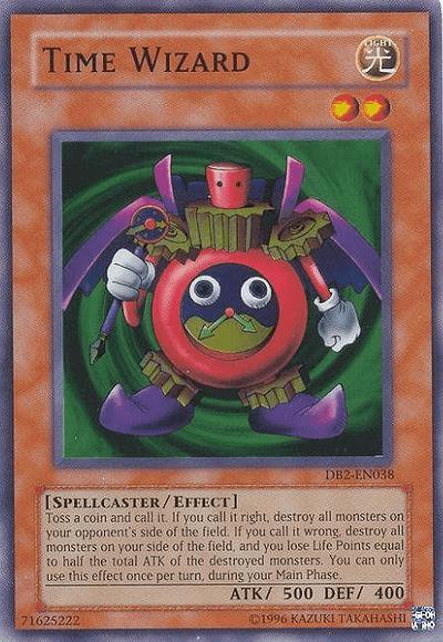 Time Wizard [DB2-EN038] Super Rare (ONLINE ORDER ONLY)
