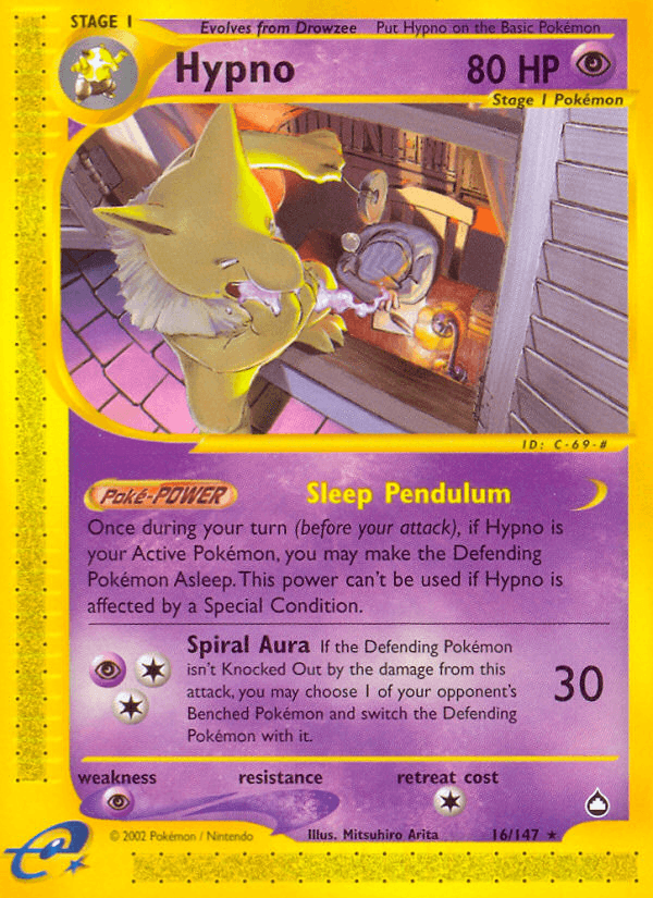 Hypno (16/147) [Aquapolis] (Online Only)