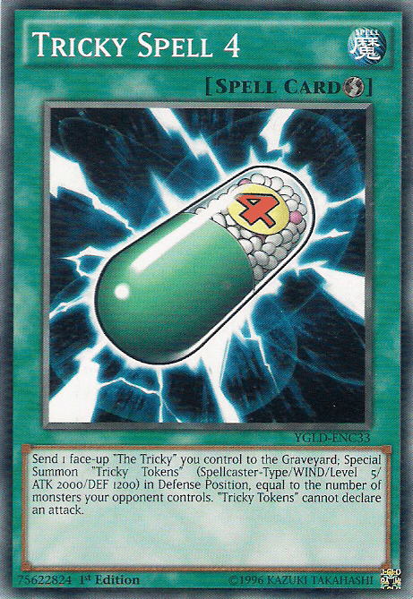Tricky Spell 4 [YGLD-ENC33] Common (ONLINE ORDER ONLY)
